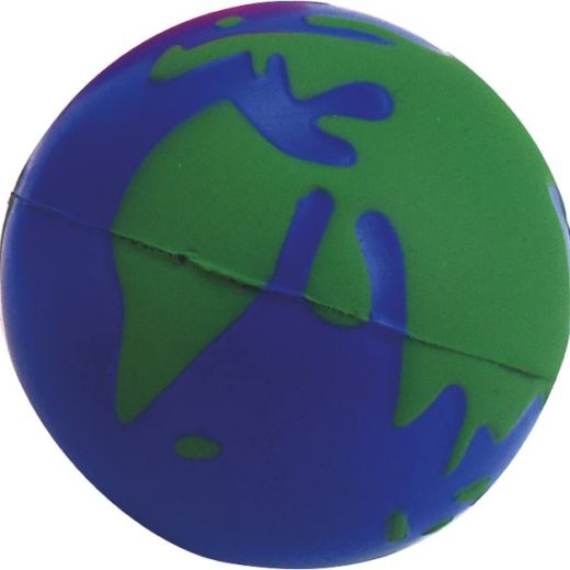 כדור גומי לחץ בצורת כדור הארץ