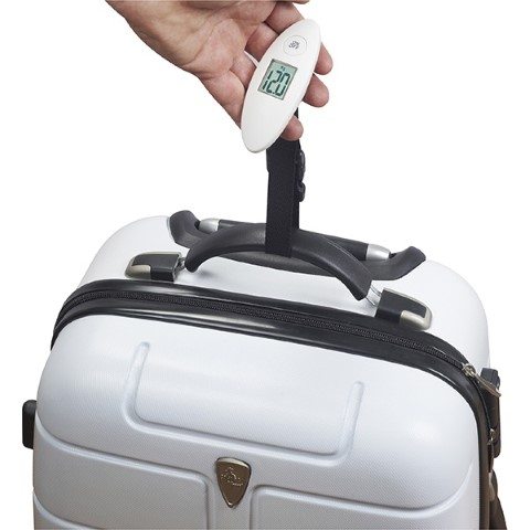משקל מזוודה דיגיטלי ממותג לנסיעות