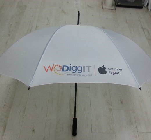 מטריה עם לוגו