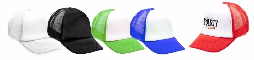 כובעי רשת ממותגים עם לוגו חברה