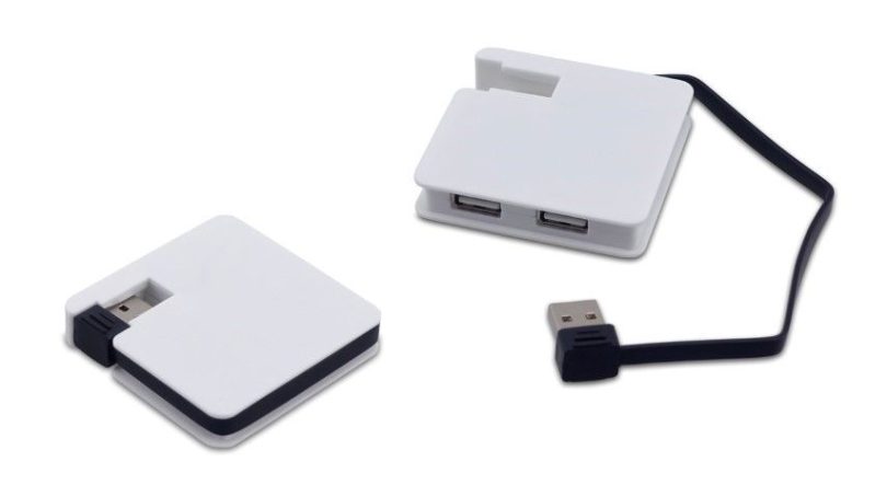 מפצל USB עם לוגו